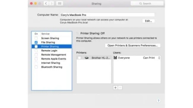 آموزش نصب پرینتر در مک