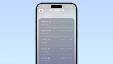 آشنایی کامل با نمایش تاریخچه تماس‌ها در iOS 26 برای هر مخاطب آیفون