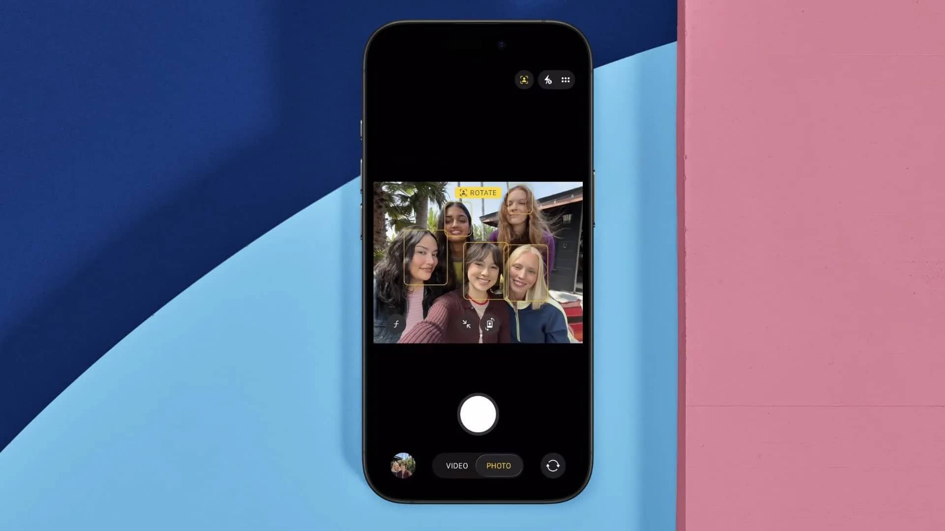 غیرفعال‌سازی Auto‑Rotate Center Stage در iPhone 17