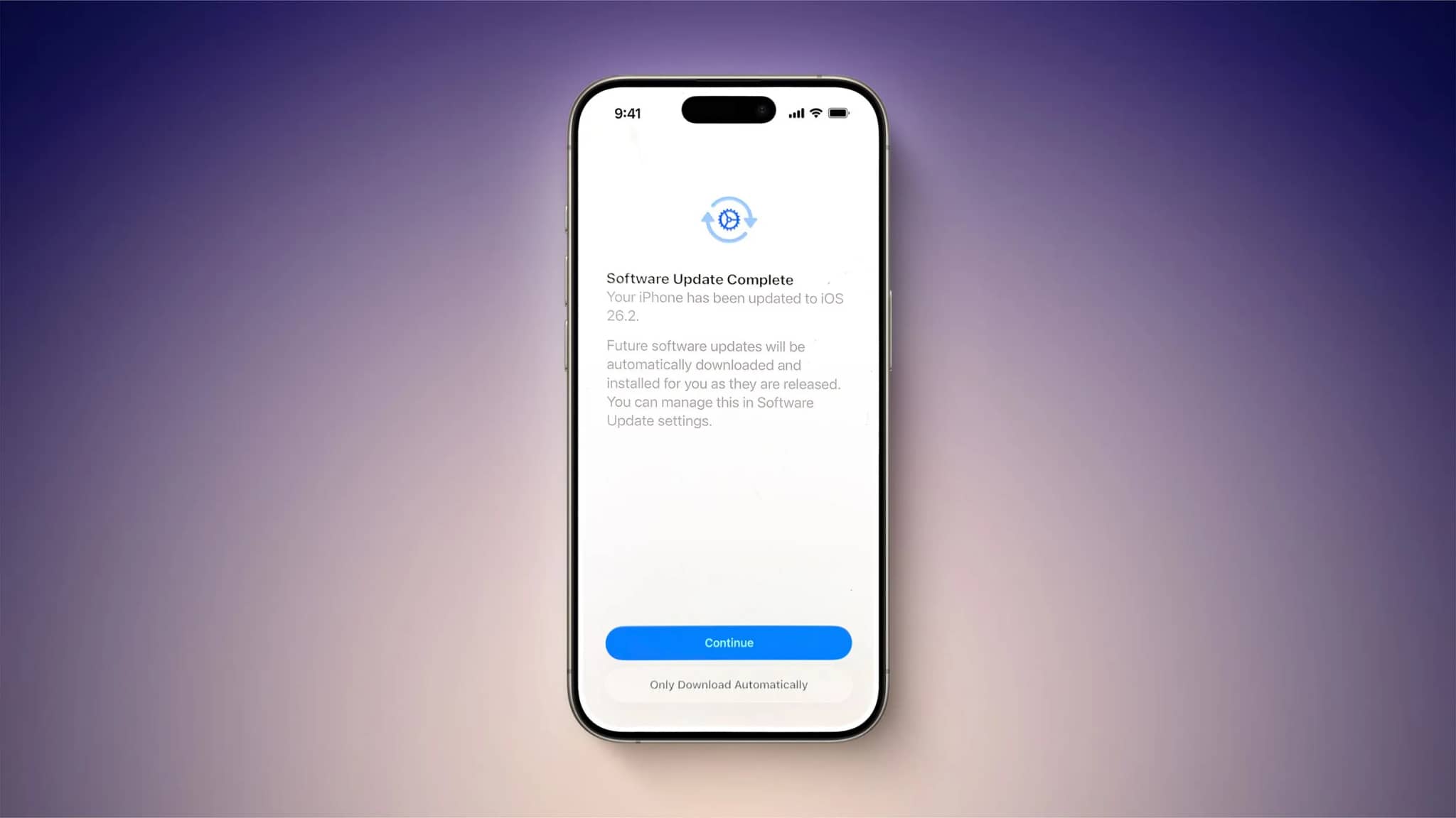هشدار: iOS 26.2 آپدیت خودکار را برای برخی فعال کرد