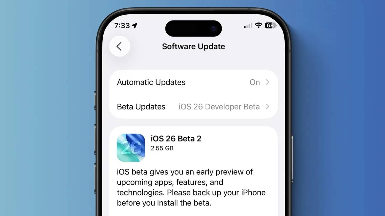تغییرات جذاب iOS 26 Beta 2: زنگ تماس جدید، بهبود کنترل سنتر و دستیار بازیابی