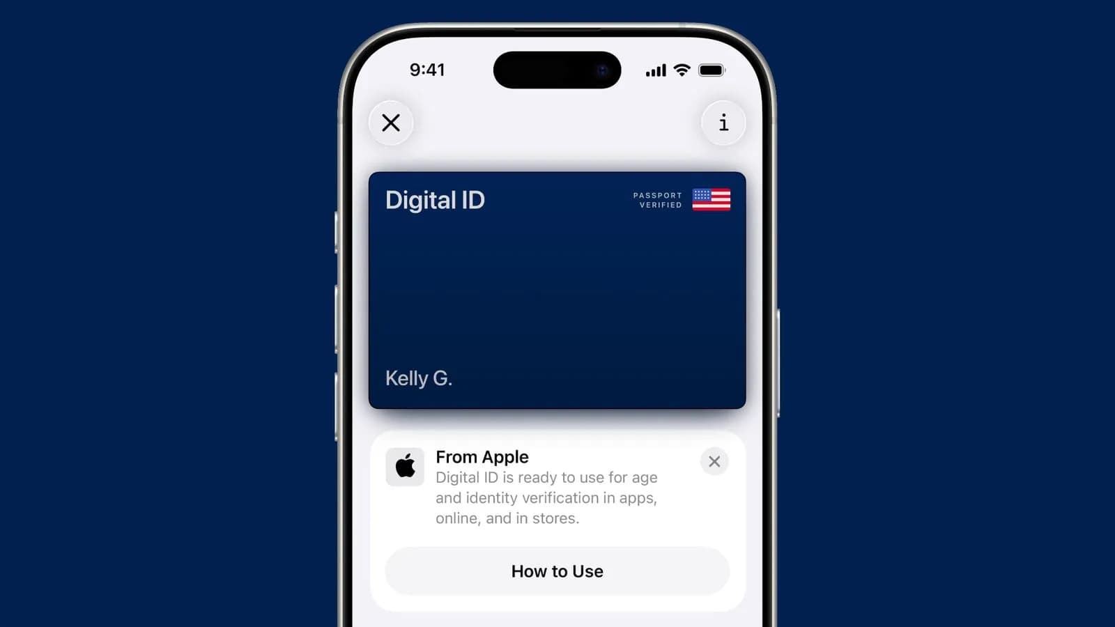 پاسپورت دیجیتال در iOS 26