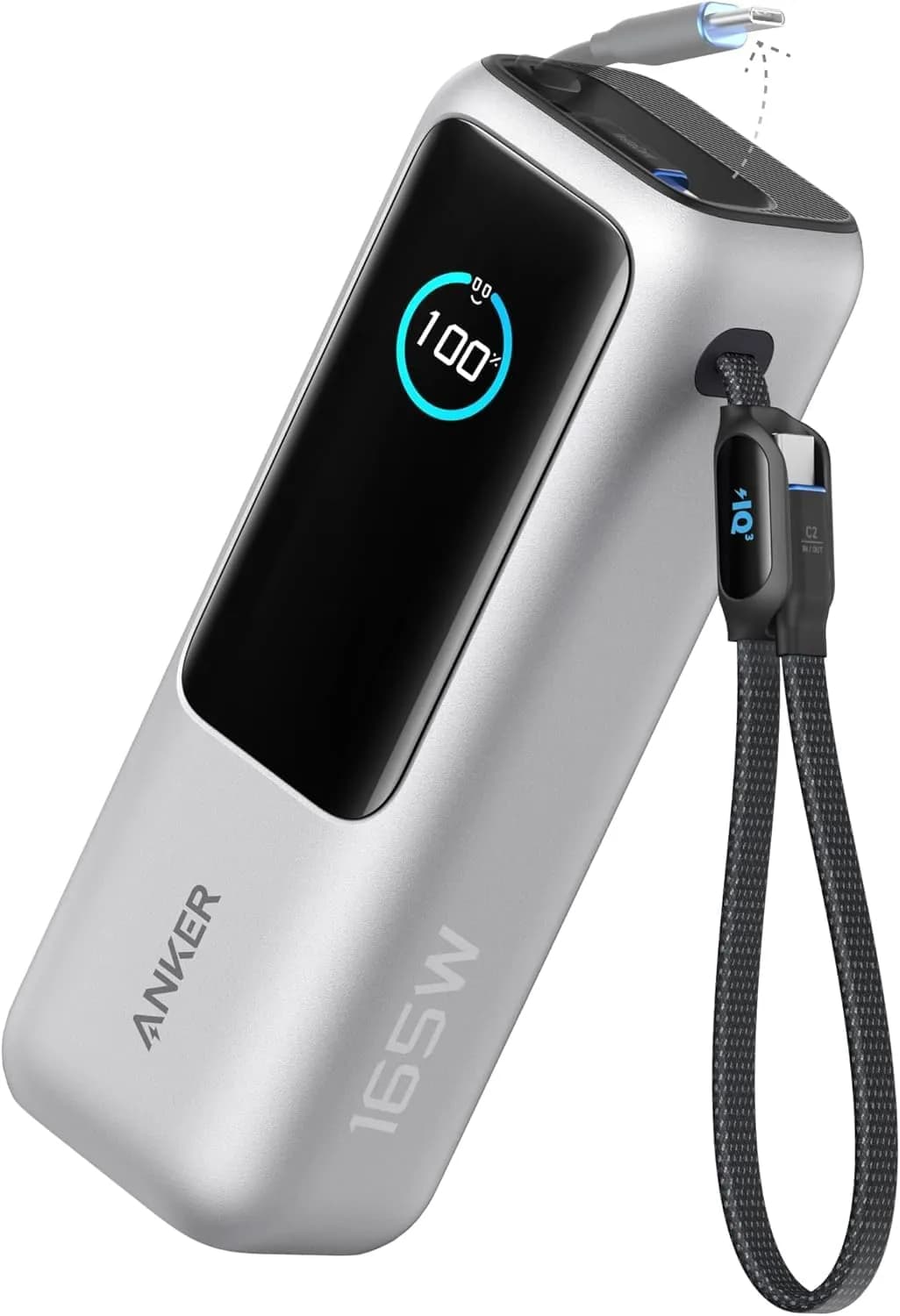 شارژر همراه Anker با ظرفیت ۲۵۰۰۰ میلی‌آمپرساعت