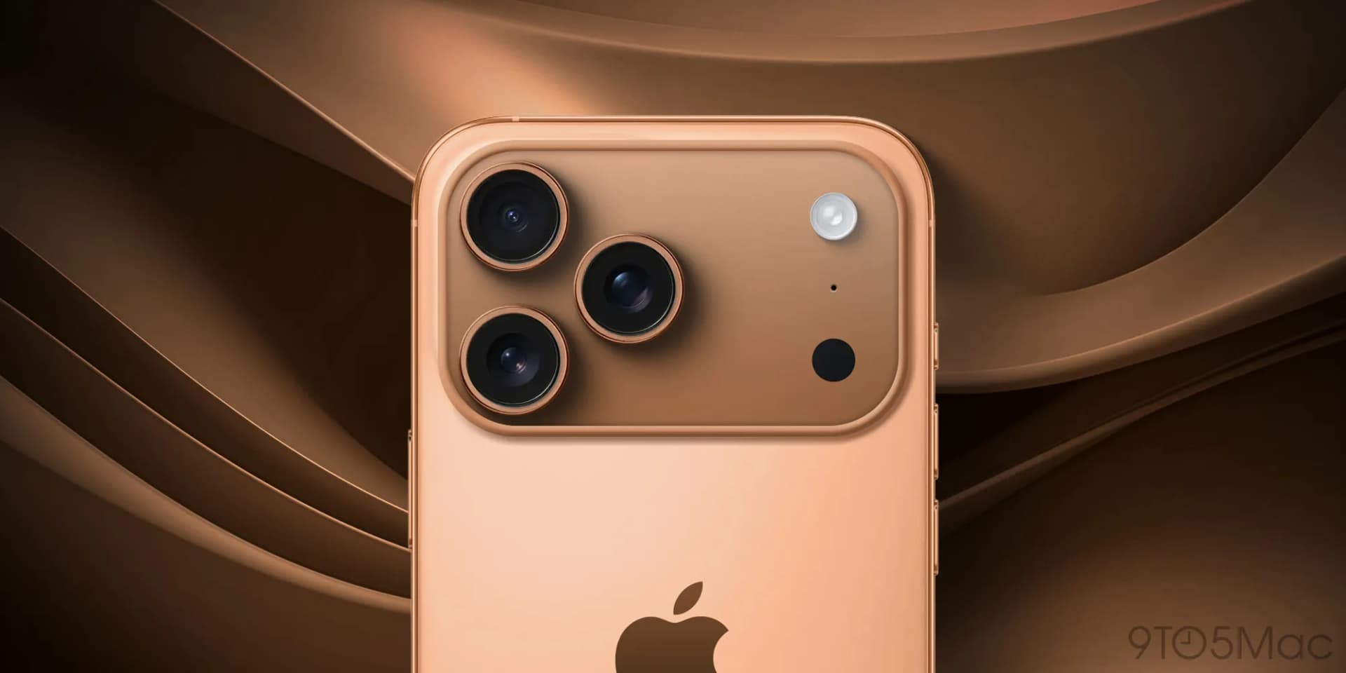 نمای طراحی جدید آیفون 17 پرو با نوار دوربین تمام‌عرض