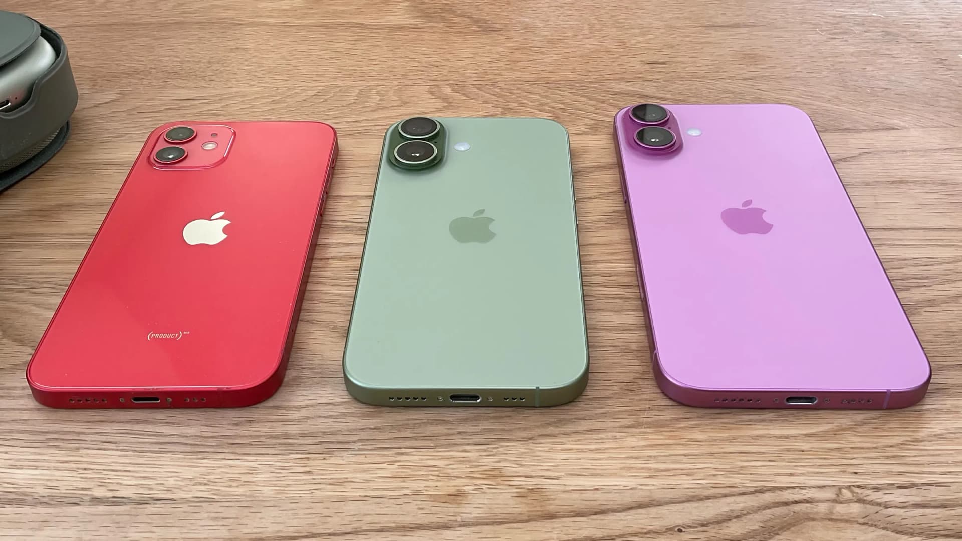 iPhone 12, iPhone 17, iPhone 16 Plus