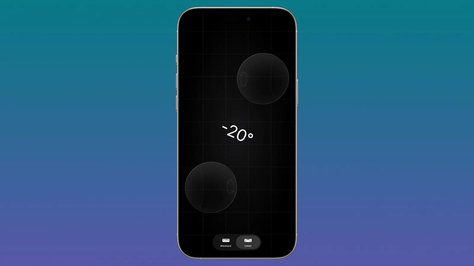 تغییرات Measure app در iOS 26.2 با حباب‌های Liquid Glass