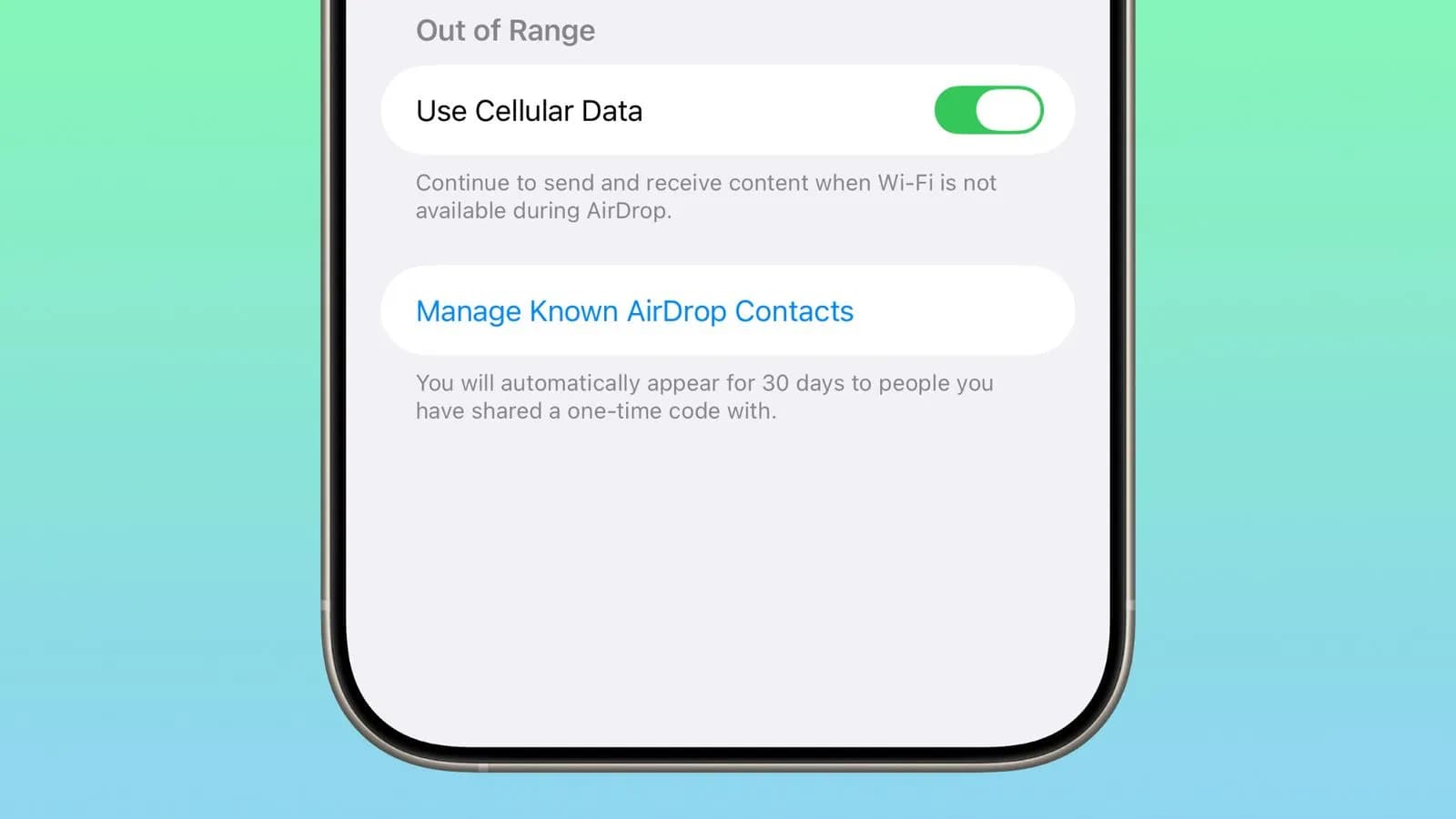 افزایش امنیت AirDrop در iOS 26.2