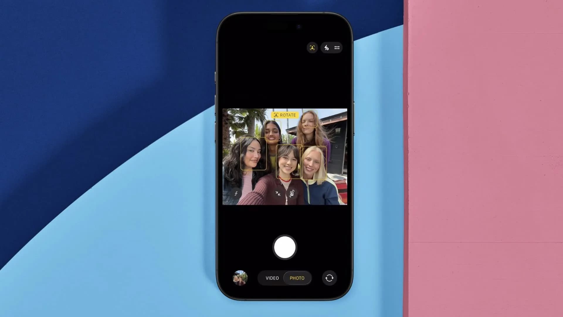غیرفعال‌سازی Auto‑Rotate Center Stage در iPhone 17