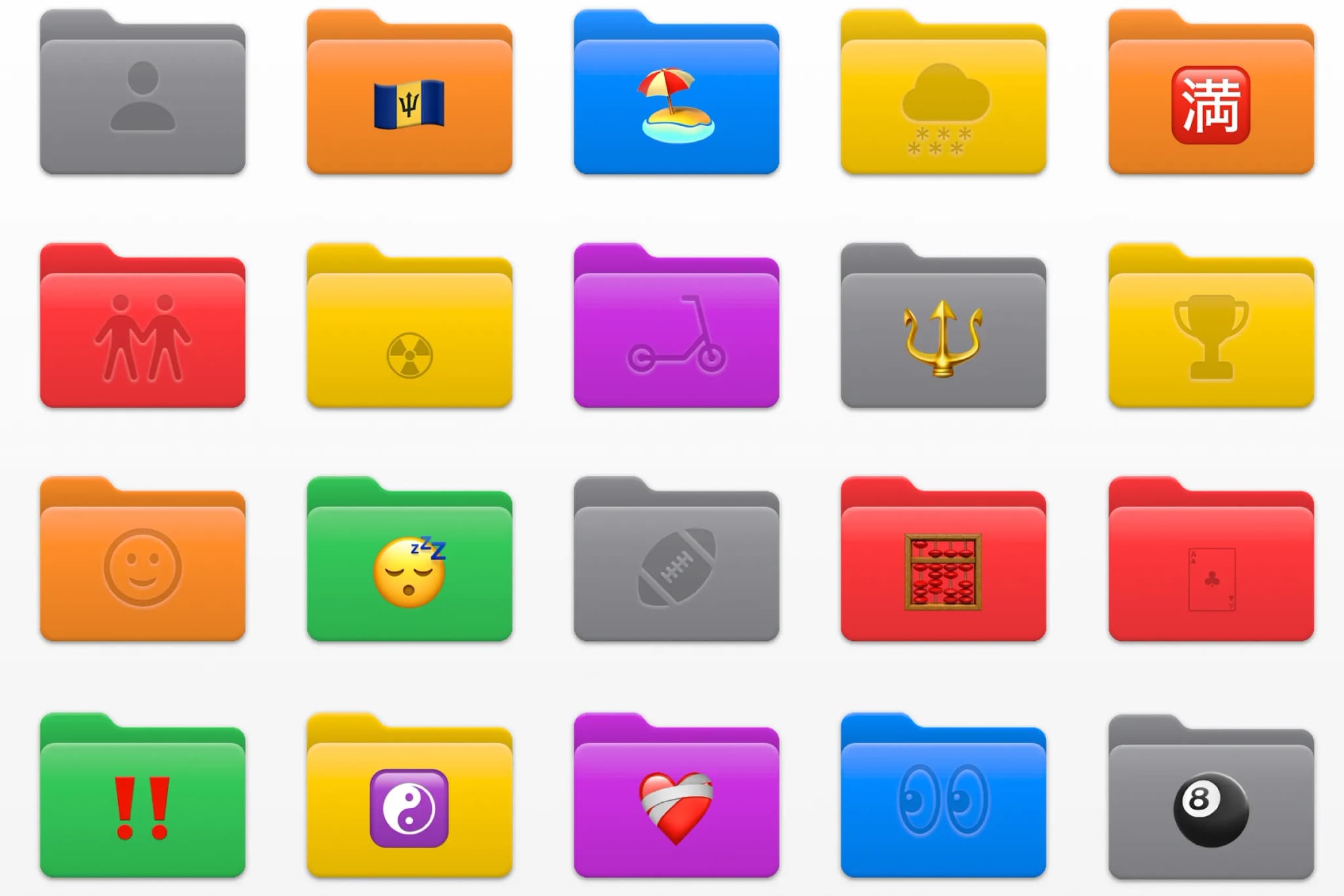 چگونه پوشه‌های مک را از حالت یکنواخت آبی به شکل‌های دلخواه با macOS Tahoe تبدیل کنیم؟