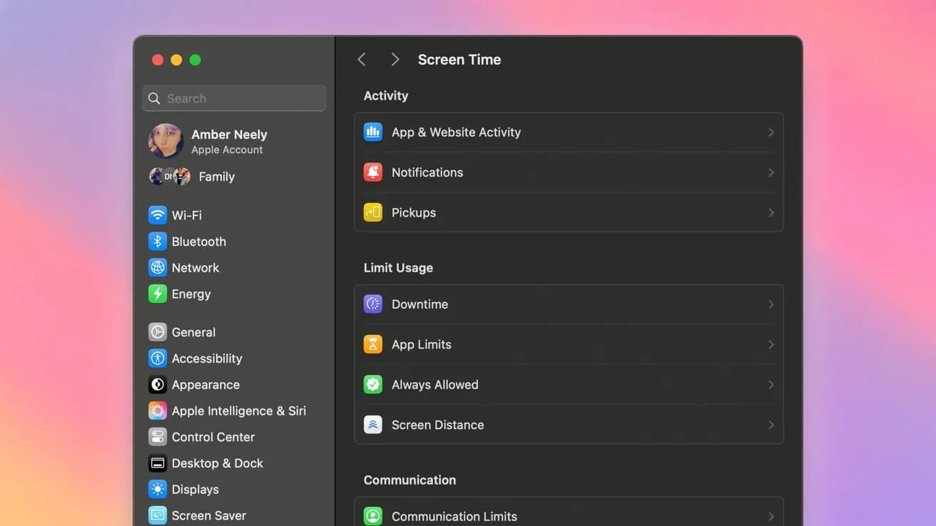 آموزش فعال‌سازی کنترل والدین در macOS Sequoia به‌سادگی