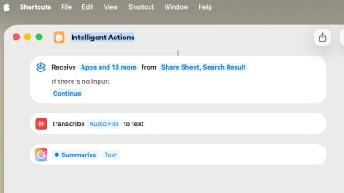 هوش مصنوعی اپل بعد از اضافه شدن به شورتکات‌های macOS 26 کاربردی‌تر شد