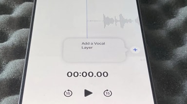 راهنمای جامع افزودن وکال و ویس‌اور در Voice Memos آیفون 16 پرو