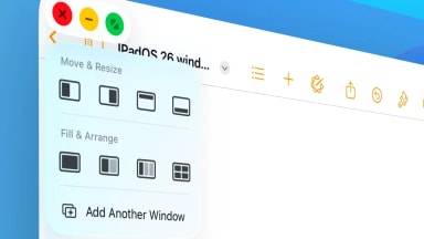 تغییرات مهم پنجره‌های اپلیکیشن در iPadOS 26 و نحوه استفاده از آن‌ها