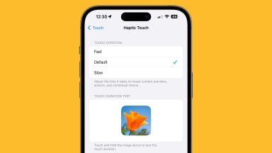 چگونه سرعت Haptic Touch در آیفون را در iOS 17 افزایش دهیم؟