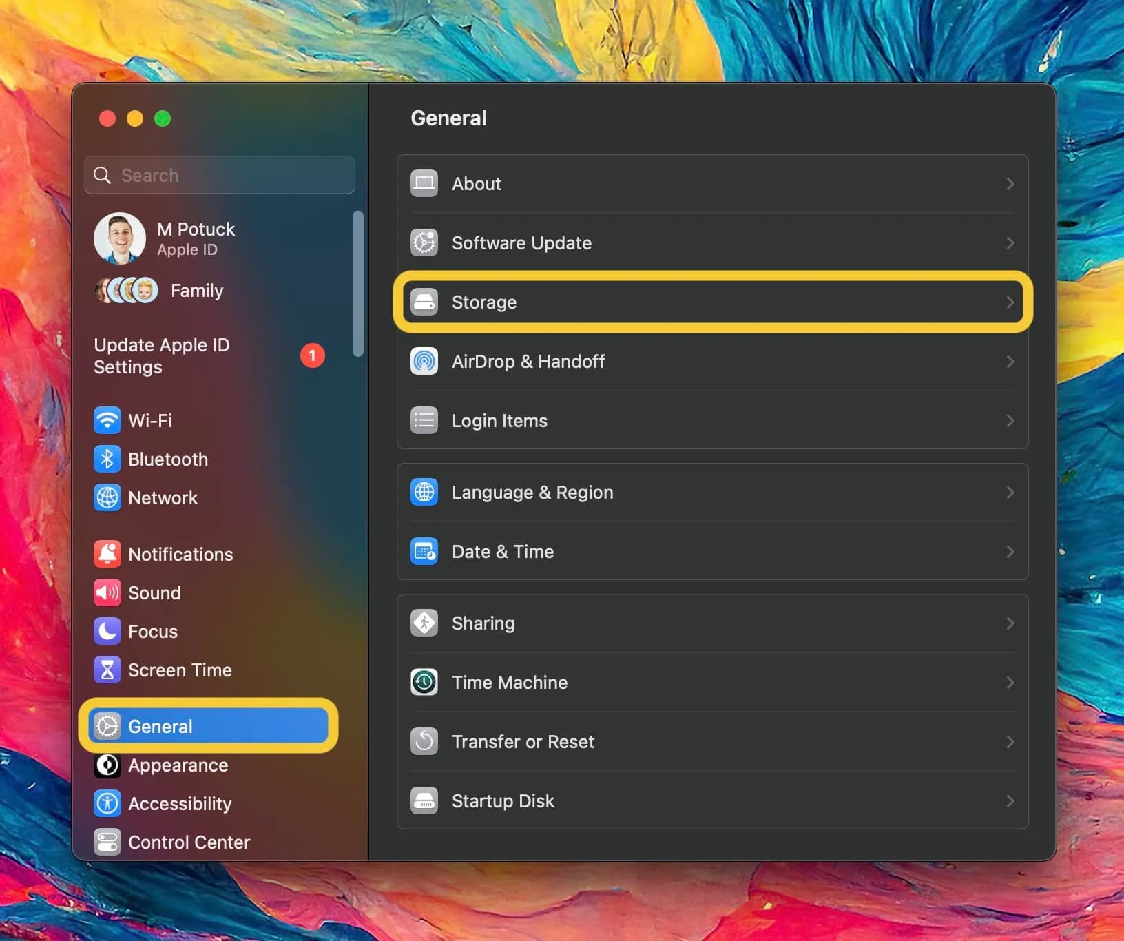 تنظیمات سیستم برای مدیریت حافظه در macOS تنظیمات سیستم برای مدیریت حافظه در macOS