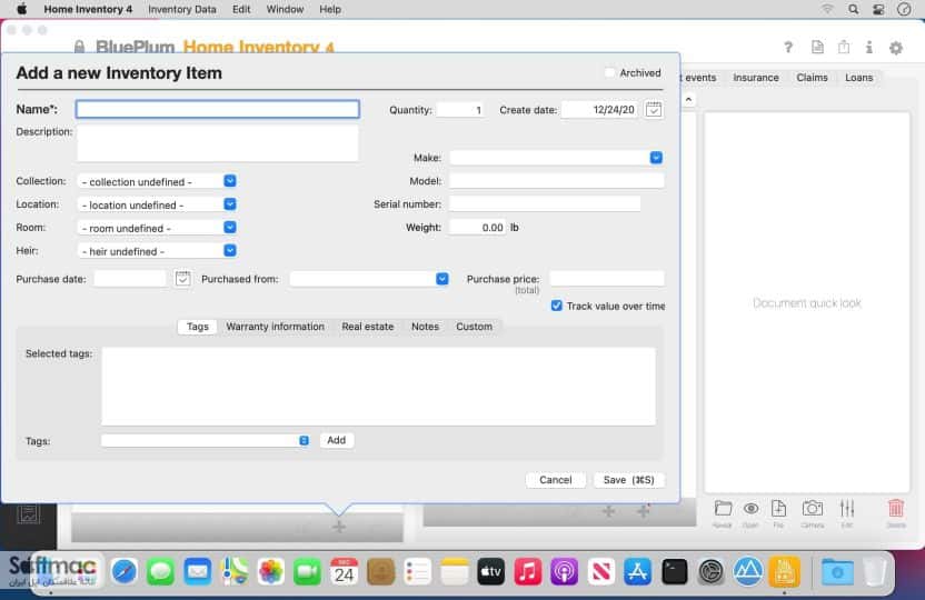 اسکرینشات 2 Home Inventory