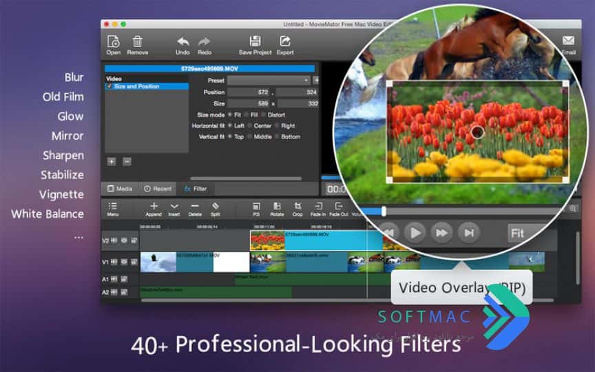 اسکرینشات 2 MovieMator Video Editor Pro