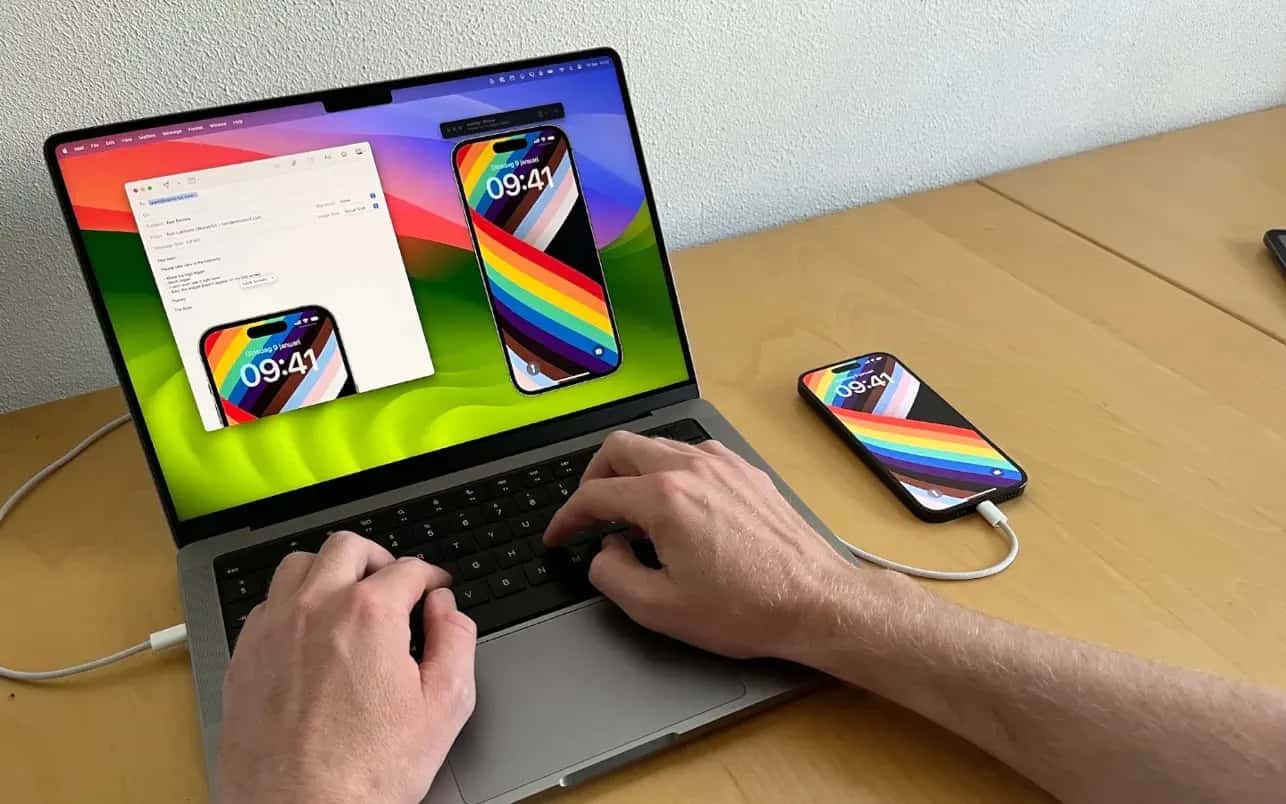 اسکرینشات 2 Bezel • Phone Mirror