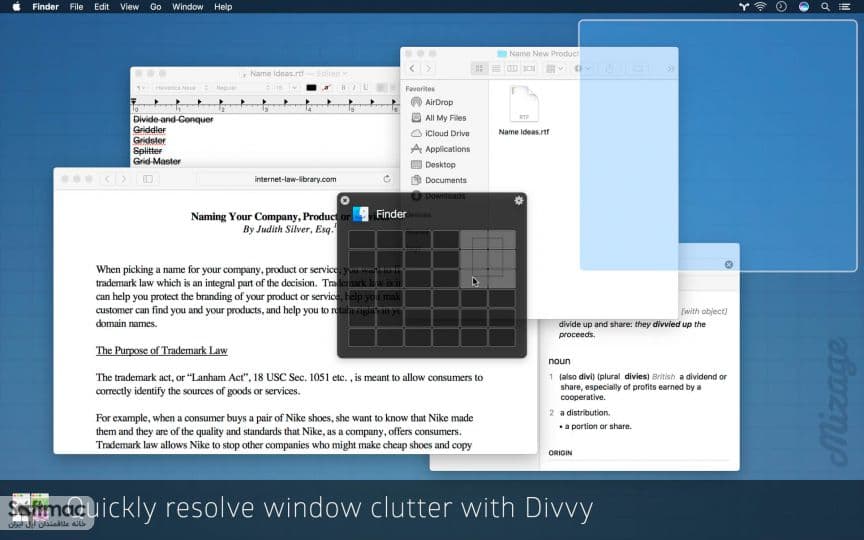 اسکرینشات 1 Divvy