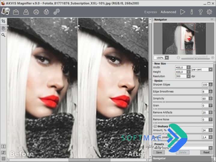 اسکرینشات 2 AKVIS Enhancer