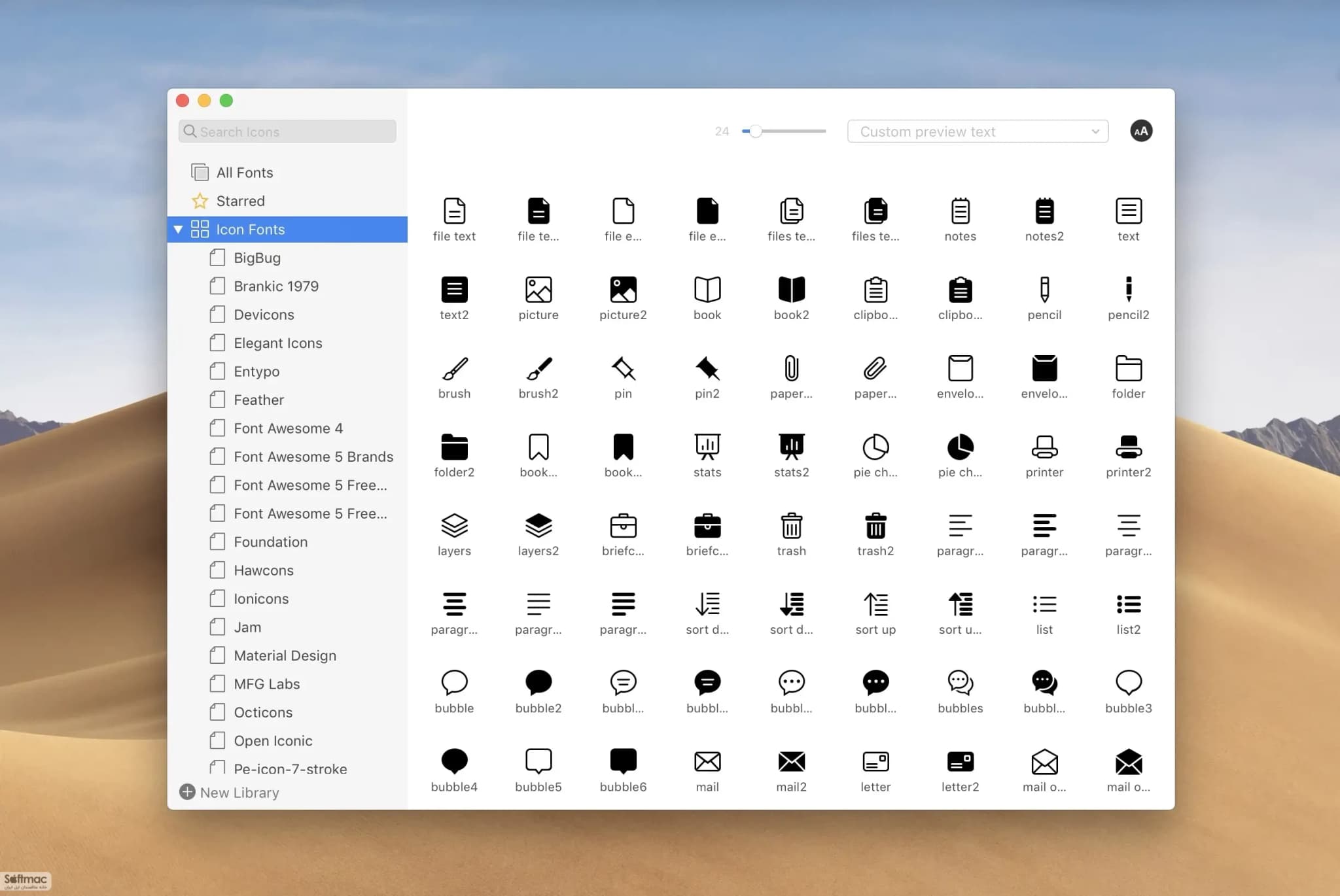 اسکرینشات 1 RightFont