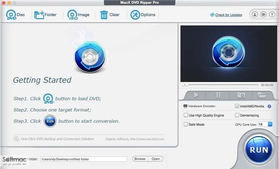 اسکرینشات 4 MacX DVD Ripper Pro