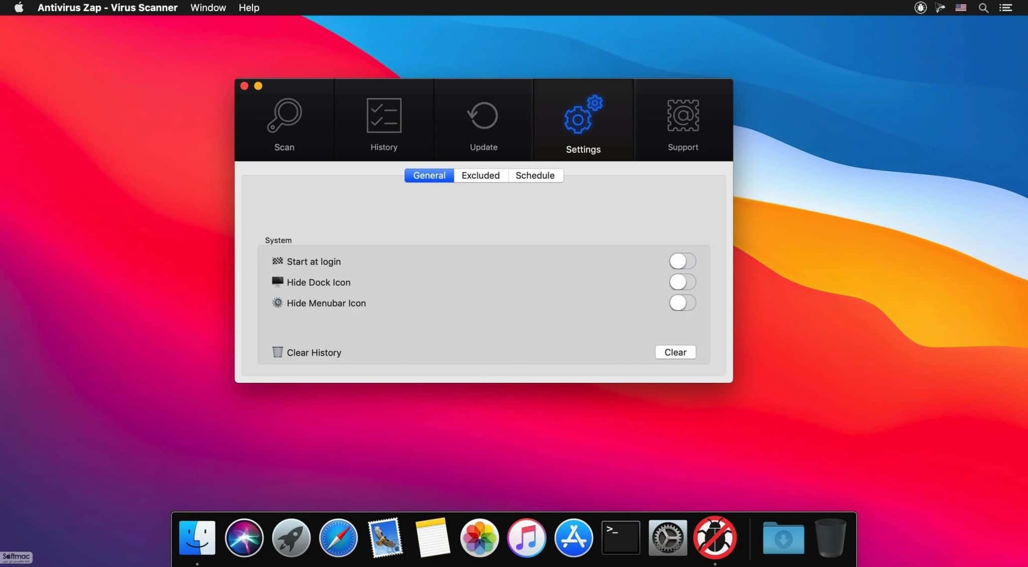 اسکرینشات 2 Antivirus Zap
