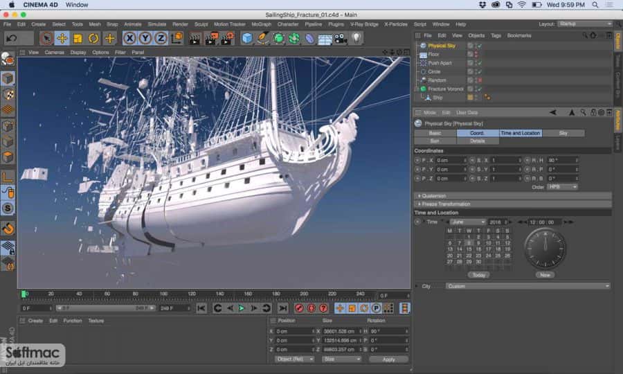 اسکرینشات 2 Maxon Cinema 4D Studio