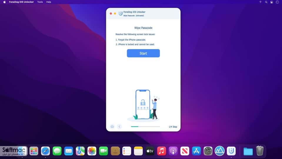 اسکرینشات 2 FoneDog iOS Unlocker