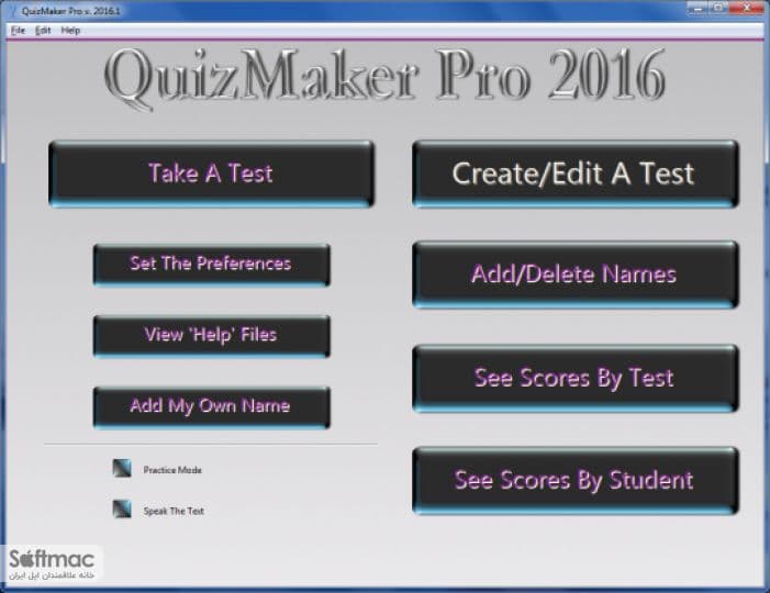 اسکرینشات 1 QuizMaker Pro