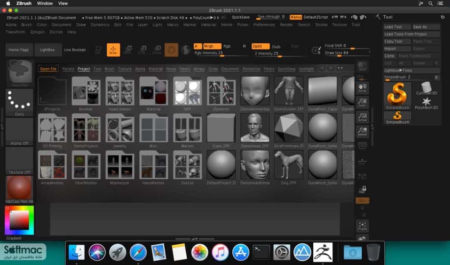 اسکرینشات 3 Pixologic ZBrush
