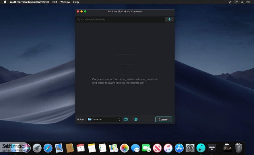 اسکرینشات 1 AudFree Tidal Music Converter
