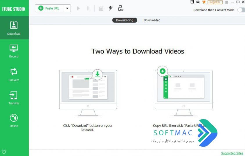 اسکرینشات 1 iSkysoft iTube Studio