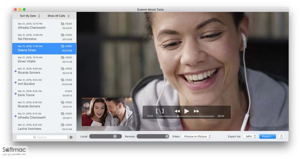 اسکرینشات 2 Call Recorder for Skype