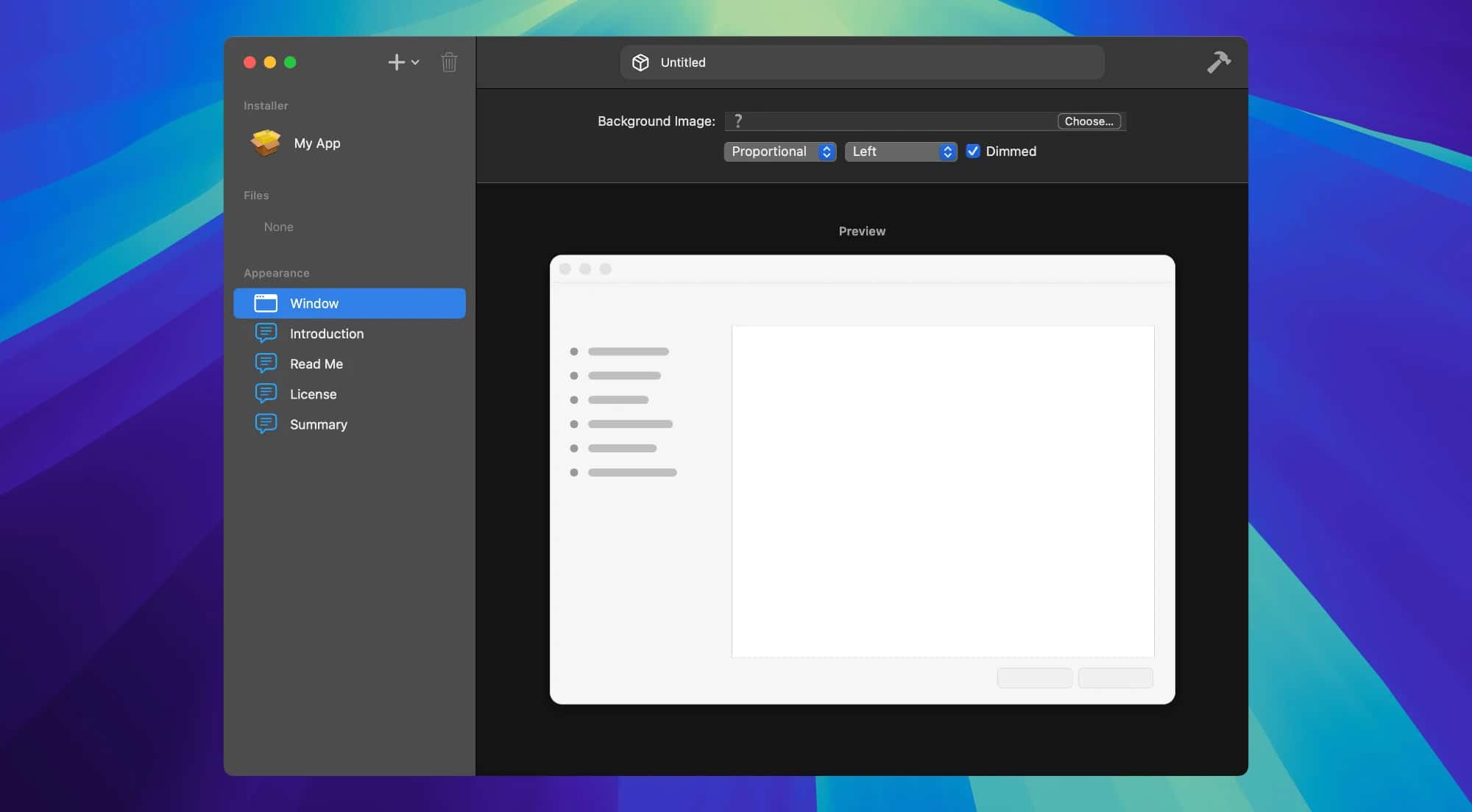 اسکرینشات 3 Package Builder