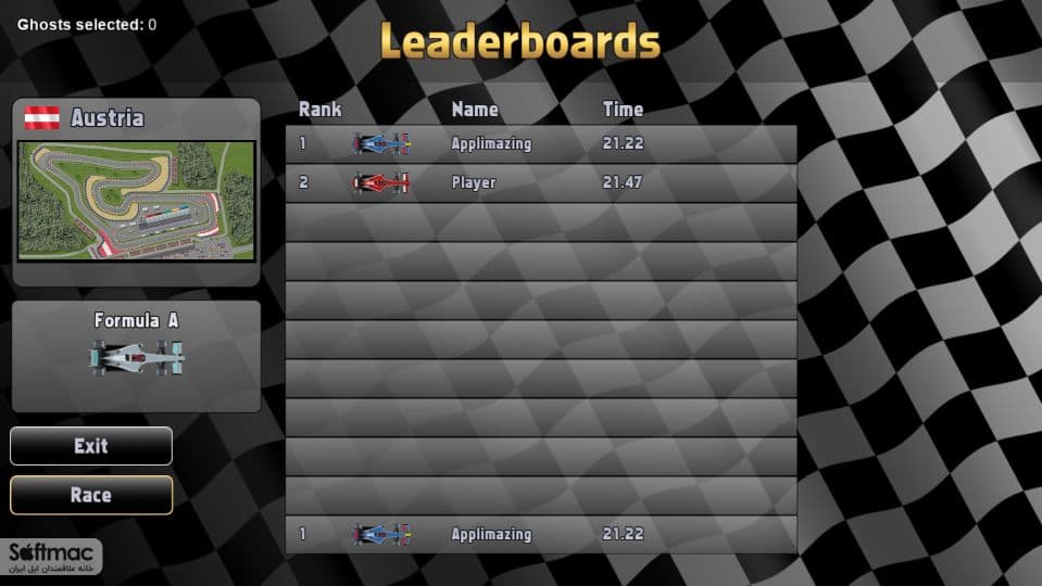 اسکرینشات 1 Ultimate Racing 2D 2