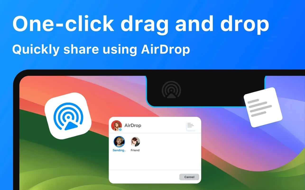 اسکرینشات 2 NotchBox - Easy Drag & Drop