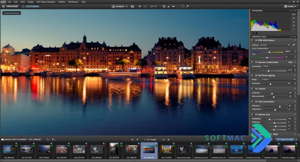 اسکرینشات 2 DxO PhotoLab