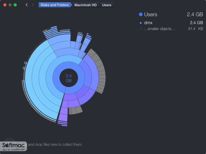 اسکرینشات 1 DaisyDisk