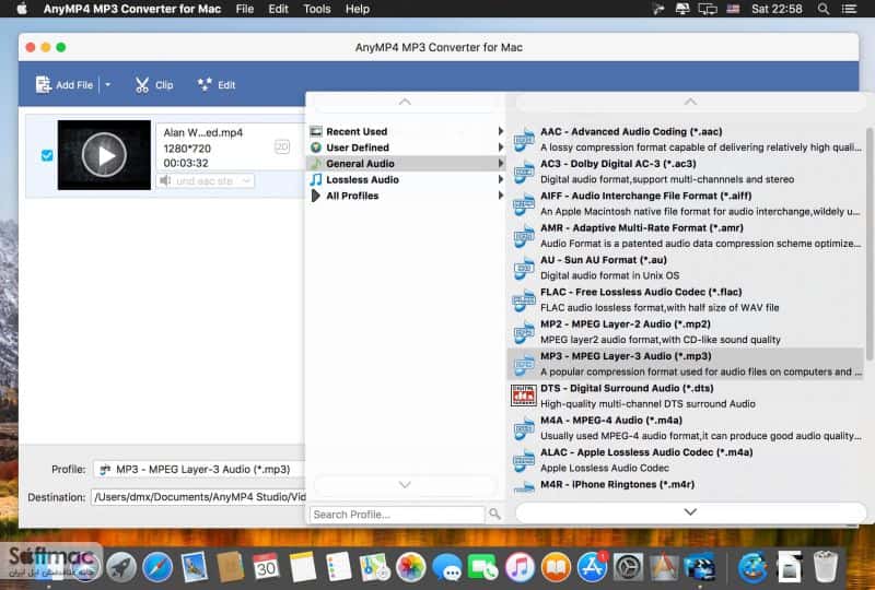 اسکرینشات 2 AnyMP4 MP3 Converter