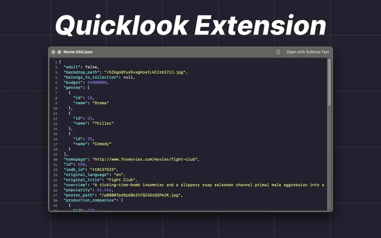 اسکرینشات 2 OK JSON