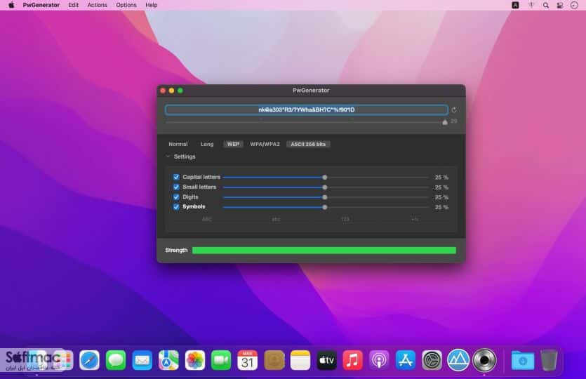 اسکرینشات 2 PwGenerator