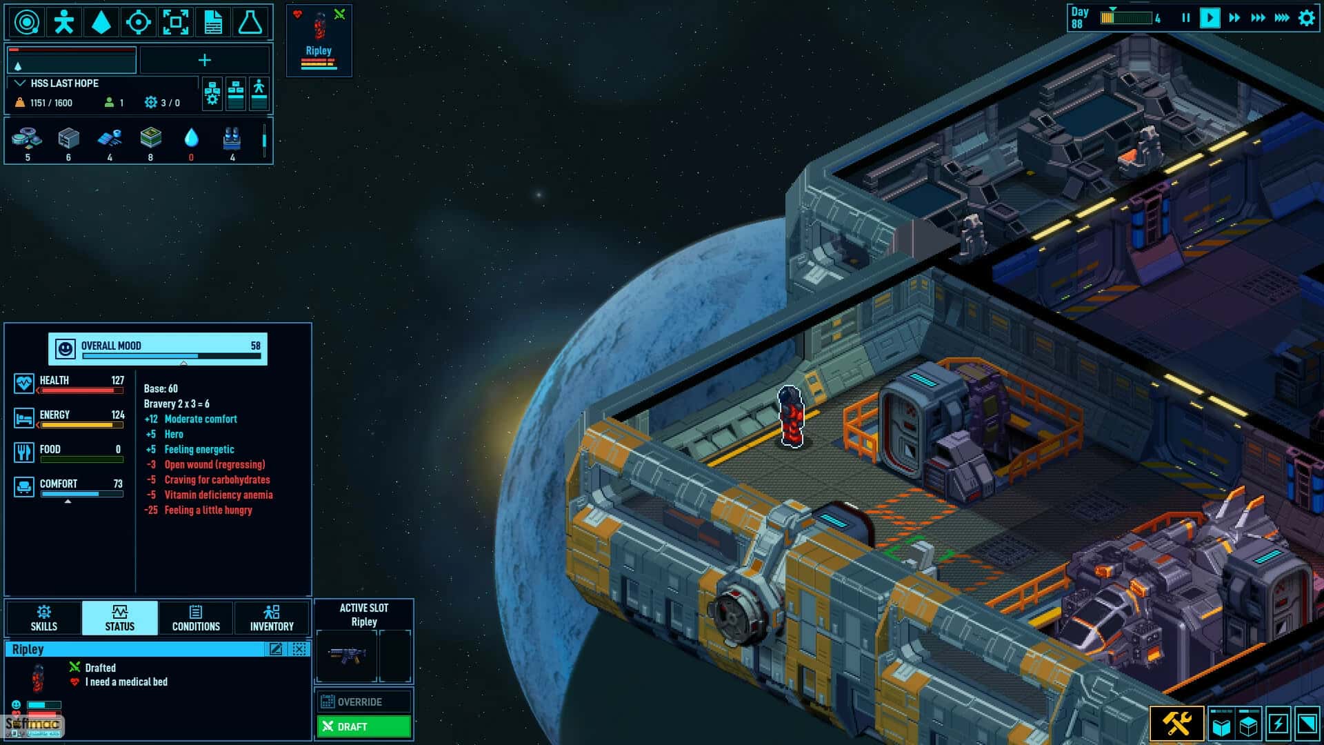 اسکرینشات 3 Space Haven