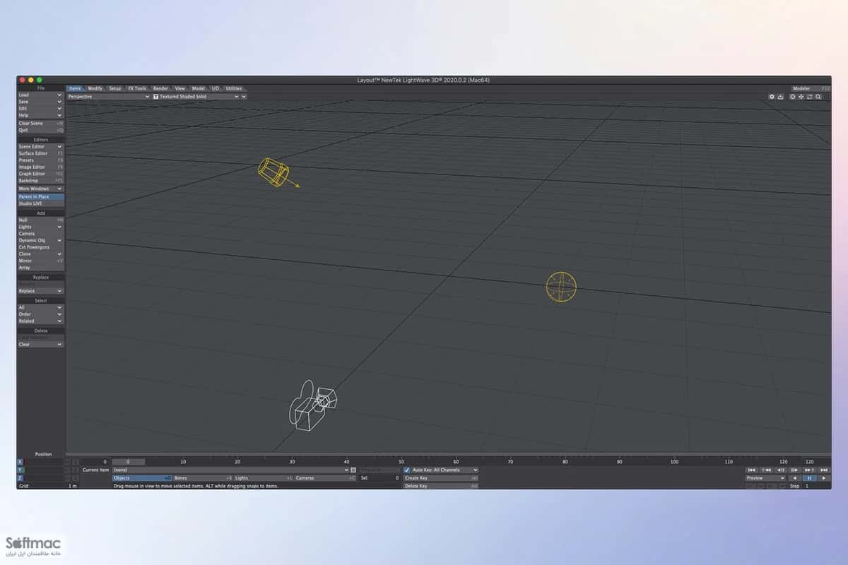 اسکرینشات 4 LightWave 3D