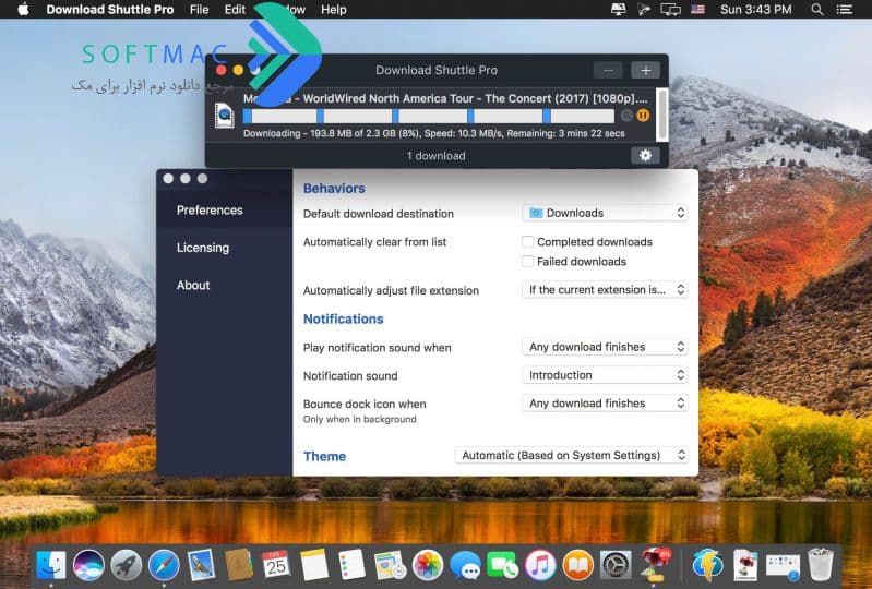 اسکرینشات 1 Download Shuttle Pro