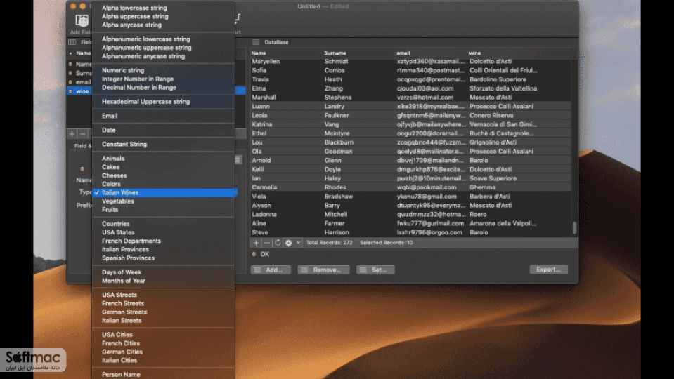 اسکرینشات 3 Data Creator