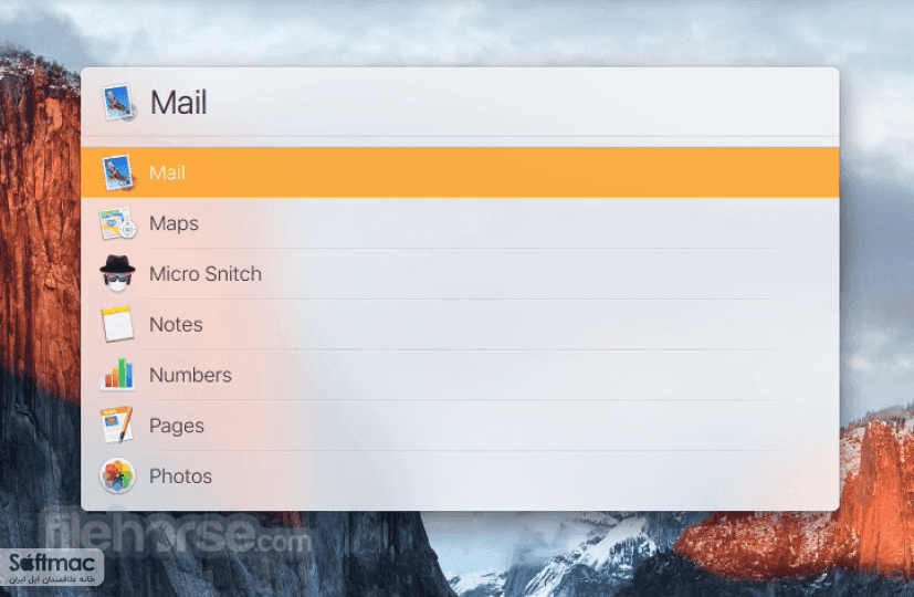 اسکرینشات 2 LaunchBar