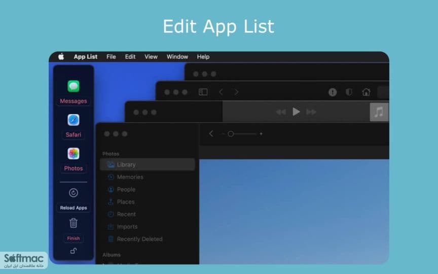 اسکرینشات 1 App List
