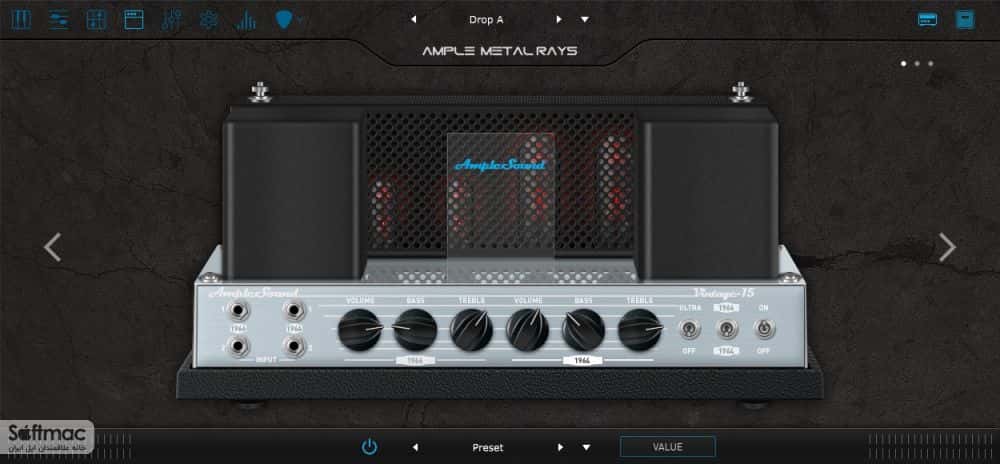اسکرینشات 3 Ample Sound Ample Bass Metal Ray5