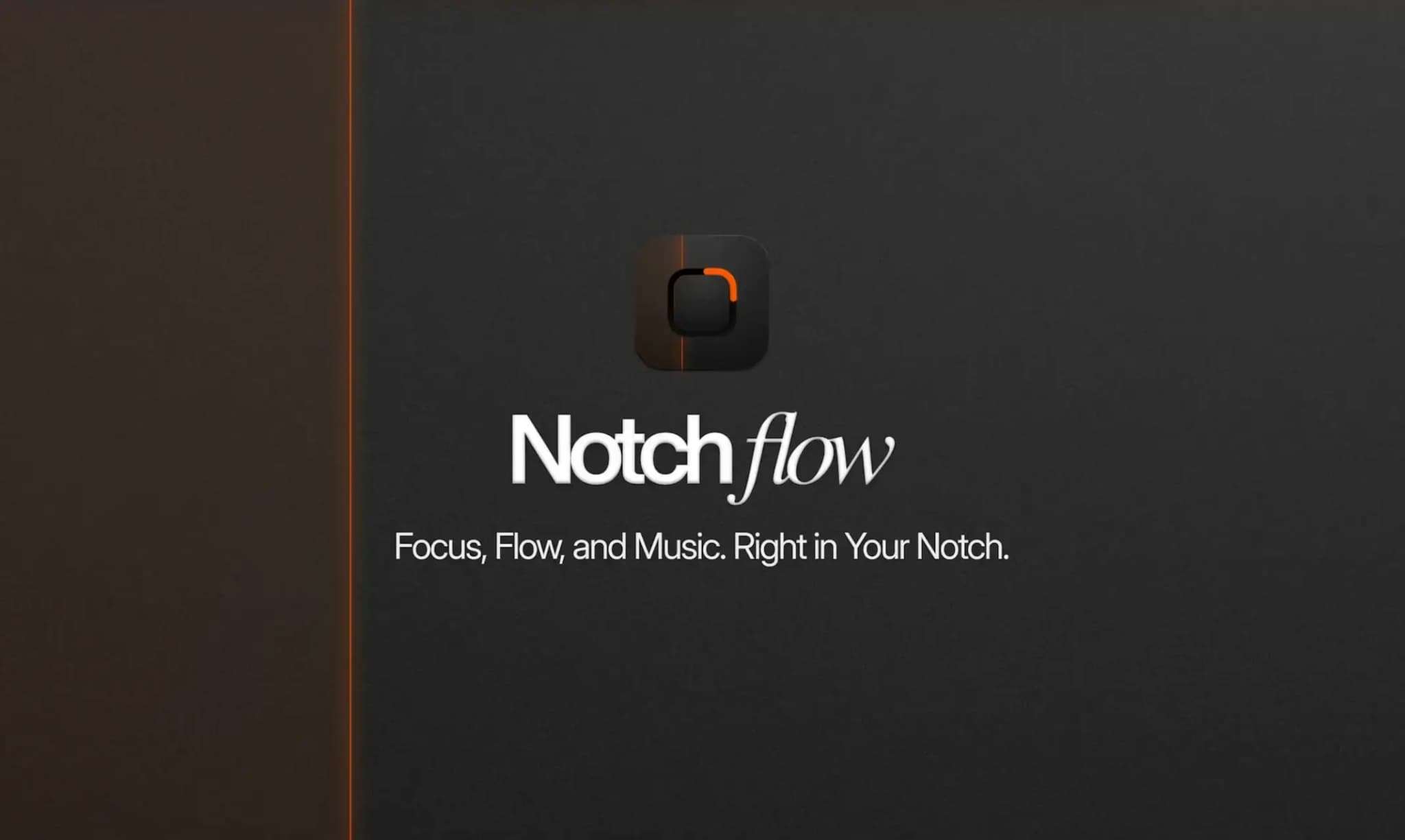 اسکرینشات 1 NotchFlow